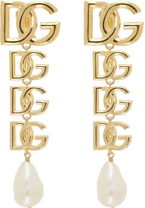 boucles d'oreille dolce gabbana|Boucles d'oreilles fines Dolce & Gabbana pour femme.